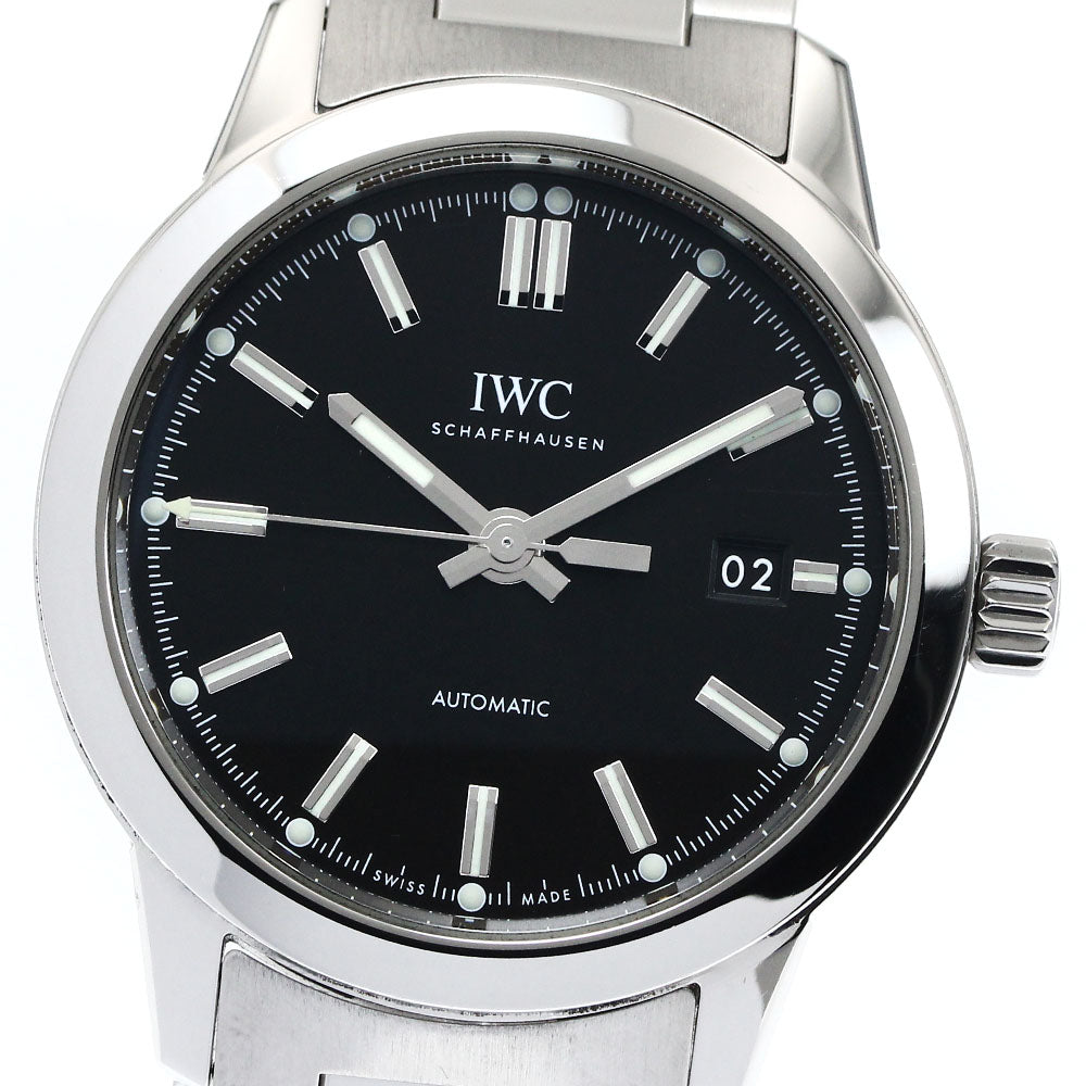 IWC SCHAFFHAUSEN Ingenieur IW357002 Date black Dial Automatic Men's Watch_878960