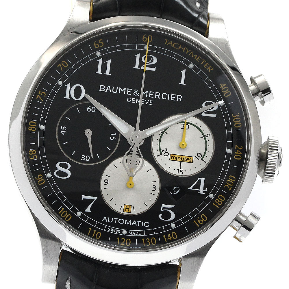 Baume & Mercier Cape Land Shelby Cobra 1963 M0A10282 Date Chronograph Black / Silver Dial Automatic Men's Watch_878961