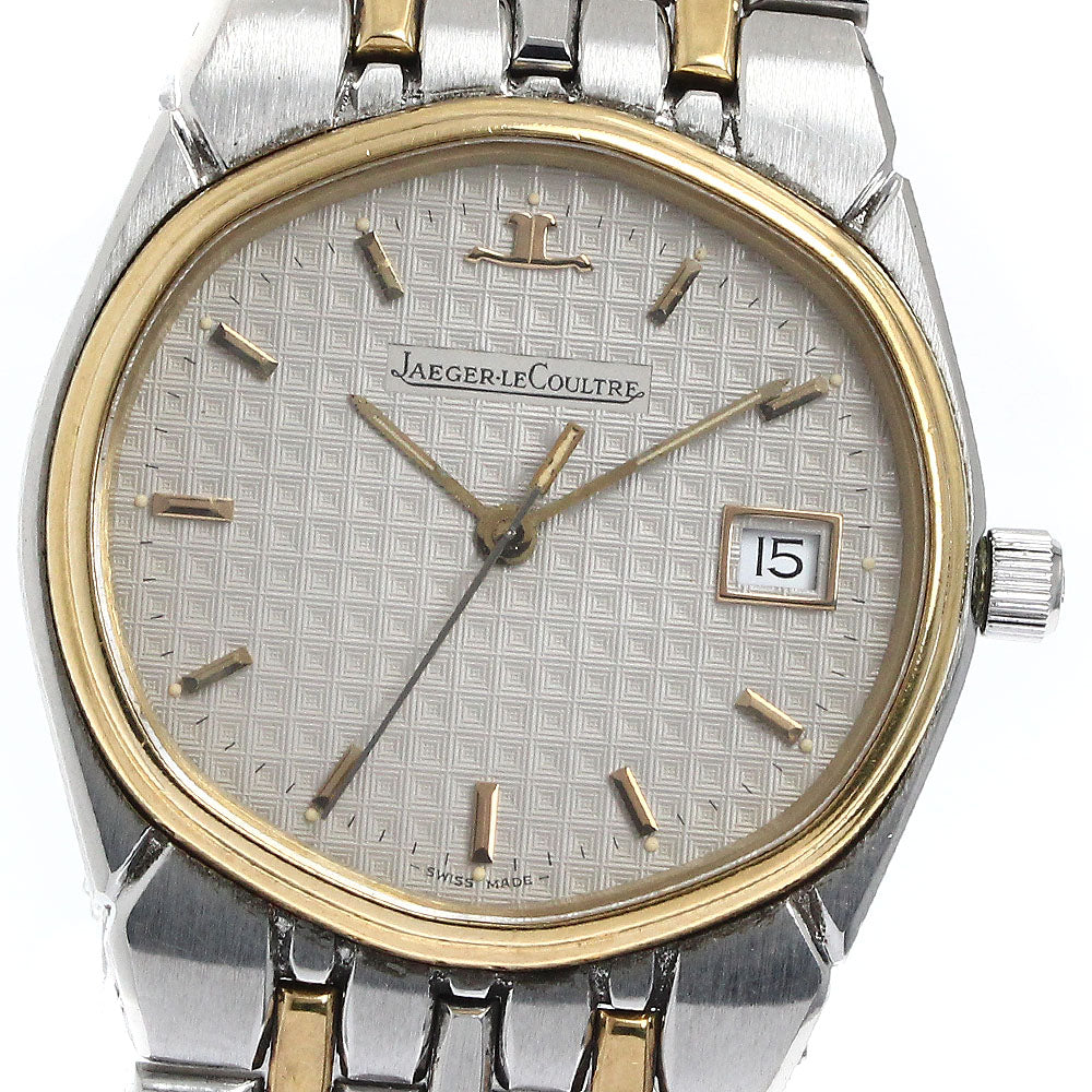 JAEGER-LECOULTRE Albatross 146205.5 Date Silver Dial Quartz Boy's Watch_878975
