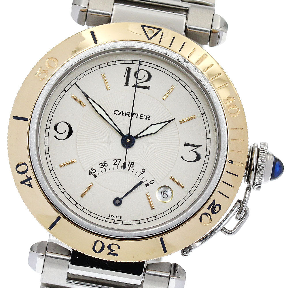 CARTIER Pasha 38mm W31012H3 Power reserve K18YGBezel Automatic Men's_878985