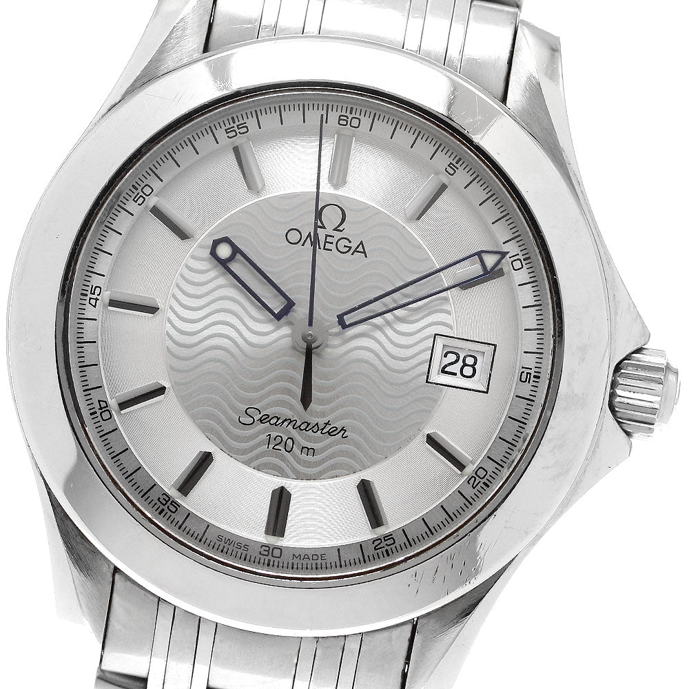 OMEGA Seamaster120 2511.31 Date Silver Dial Quartz Men's Watch_878993