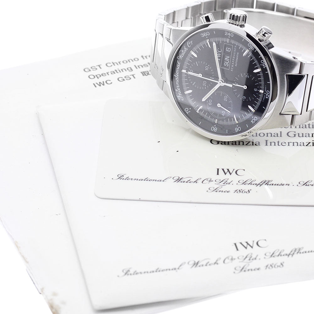 IWC SCHAFFHAUSEN GST chronograph IW370708 Day date Automatic Men's Watch_879000