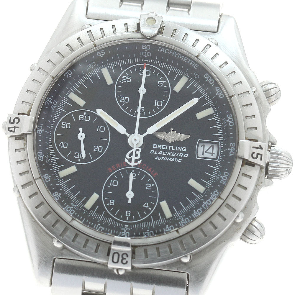 BREITLING Blackbird A13350 Chronograph black Dial Automatic Men's Watch_879007