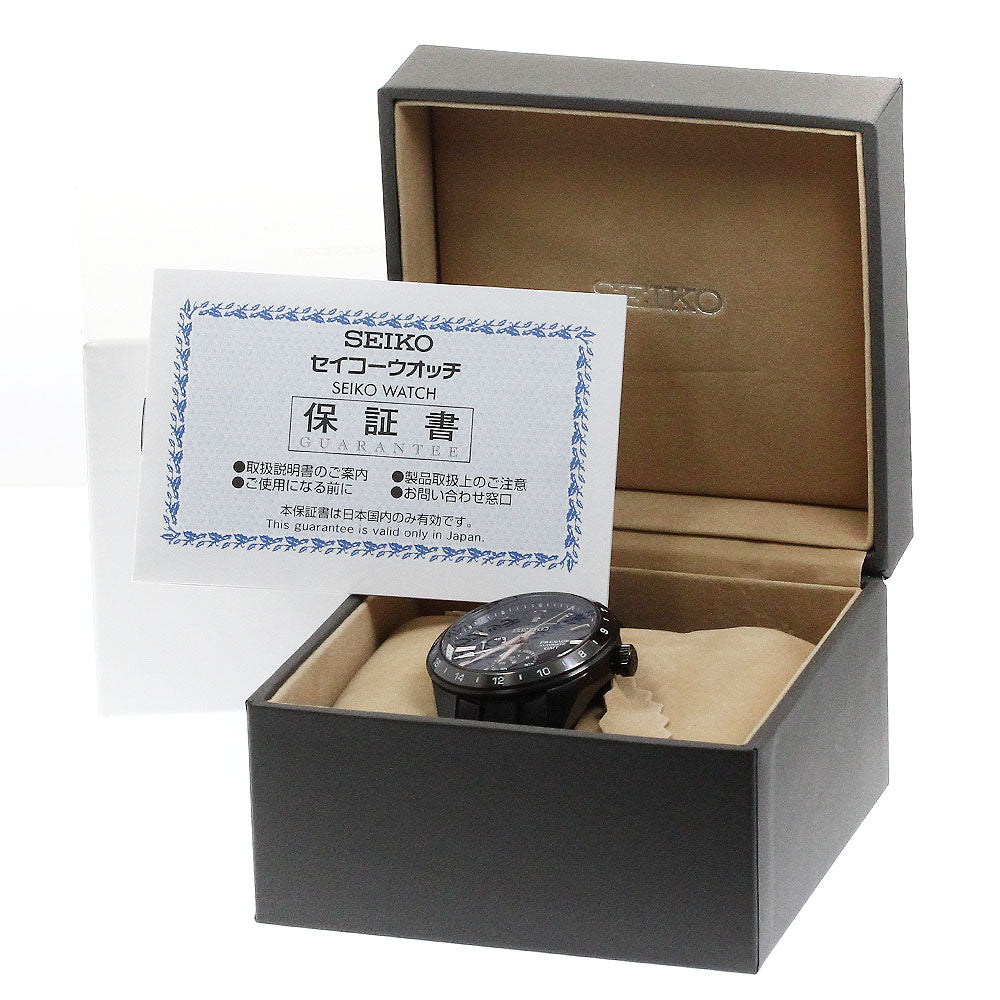 SEIKO Presage Sharp Edge Series Akebono SARF023/6R64-00L0 GMT AT Men's_879015