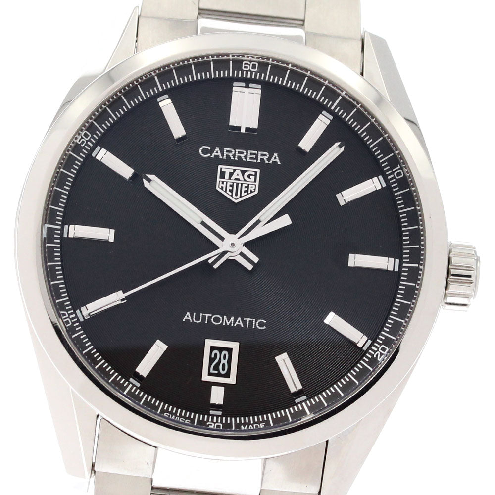 TAG HEUER Carrera Caliber 5 WBN2110 Date black Dial Automatic Men's Watch_879024