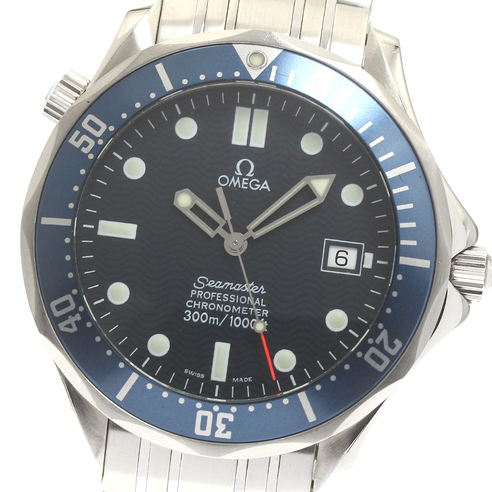OMEGA Seamaster300 2531.80 Date Navy Dial Automatic Men's Watch_879042