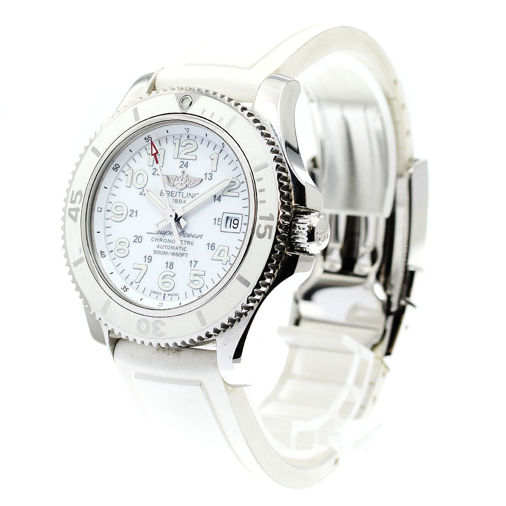 BREITLING Super Ocean II 42 A17365 Date white Dial Automatic Men's Watch_879086