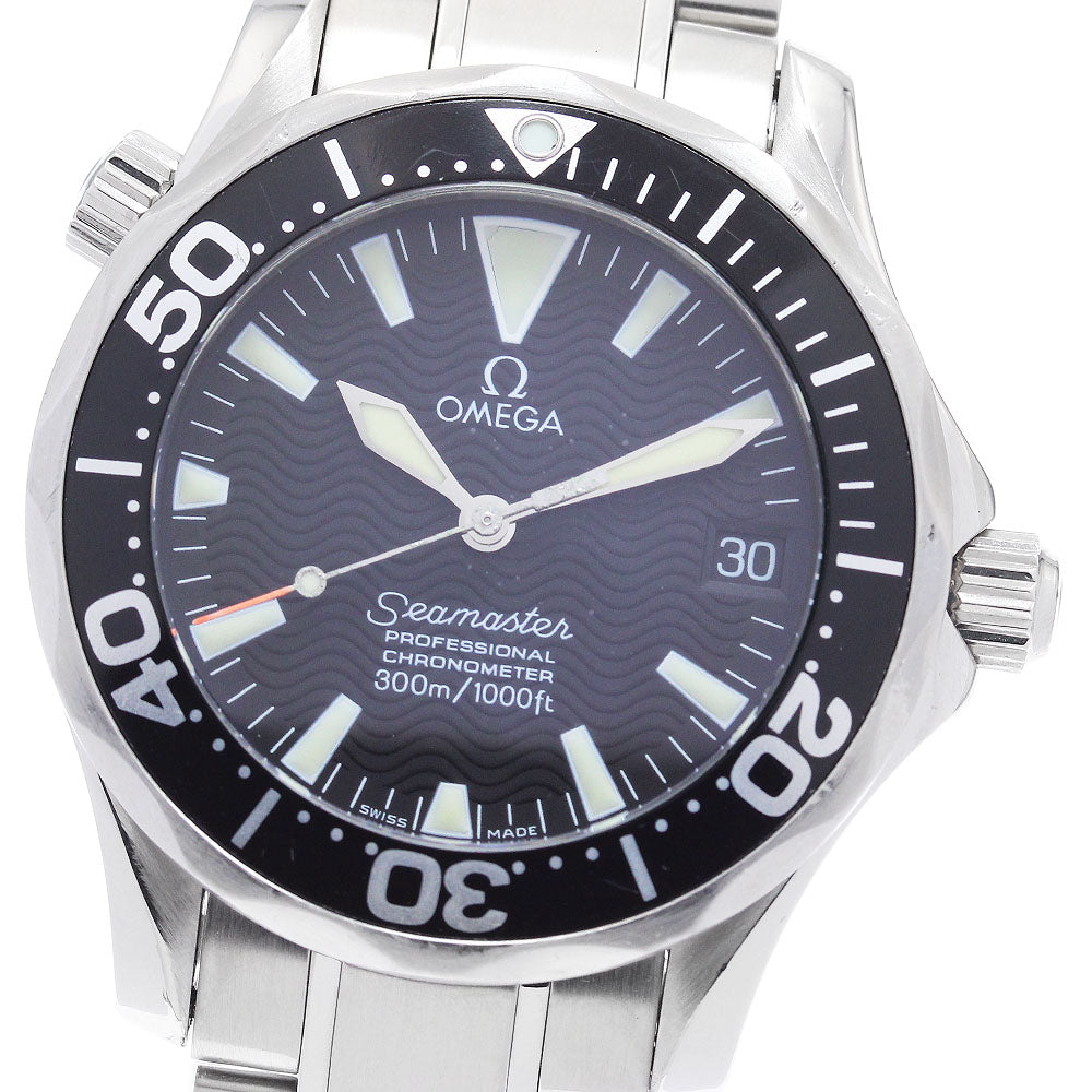 OMEGA Seamaster300 2252.50 Date black Dial Automatic Boy's Watch_879095