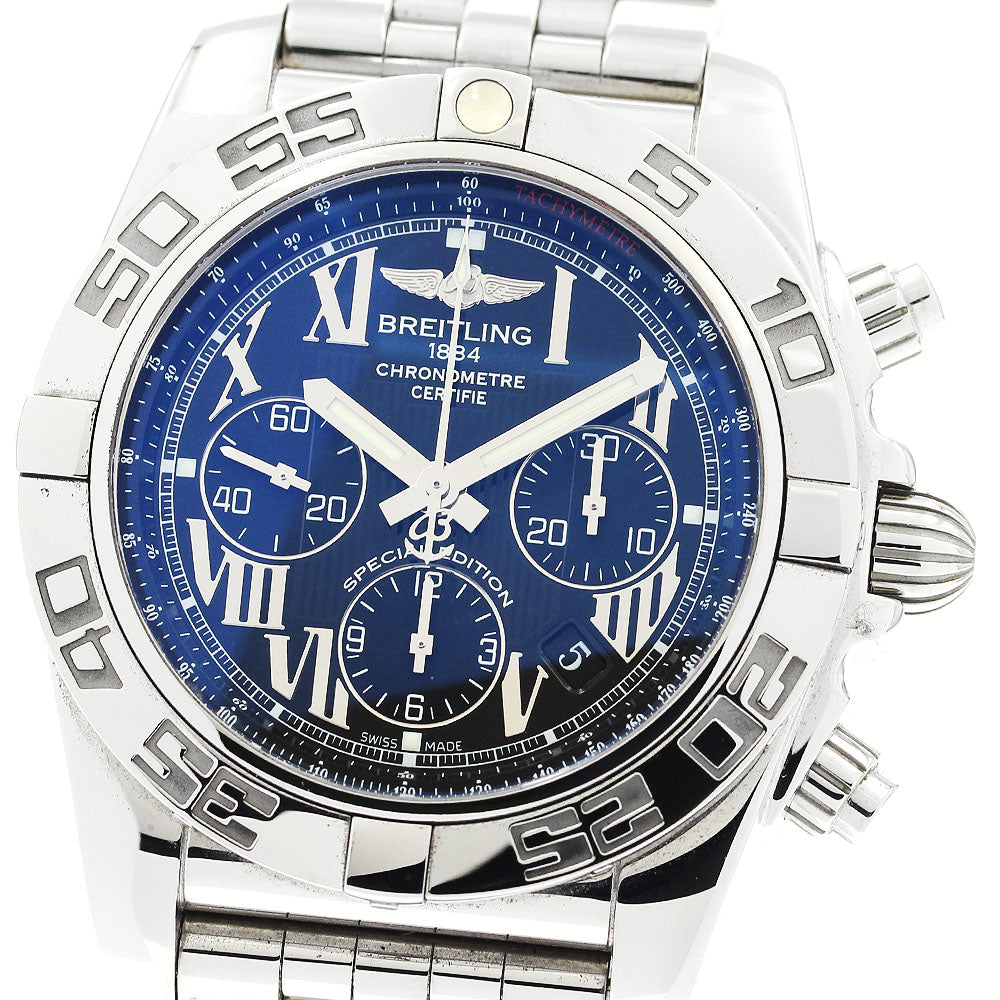 BREITLING Chronomat 44 AB0110 Date Chronograph Automatic Men's Watch_879104