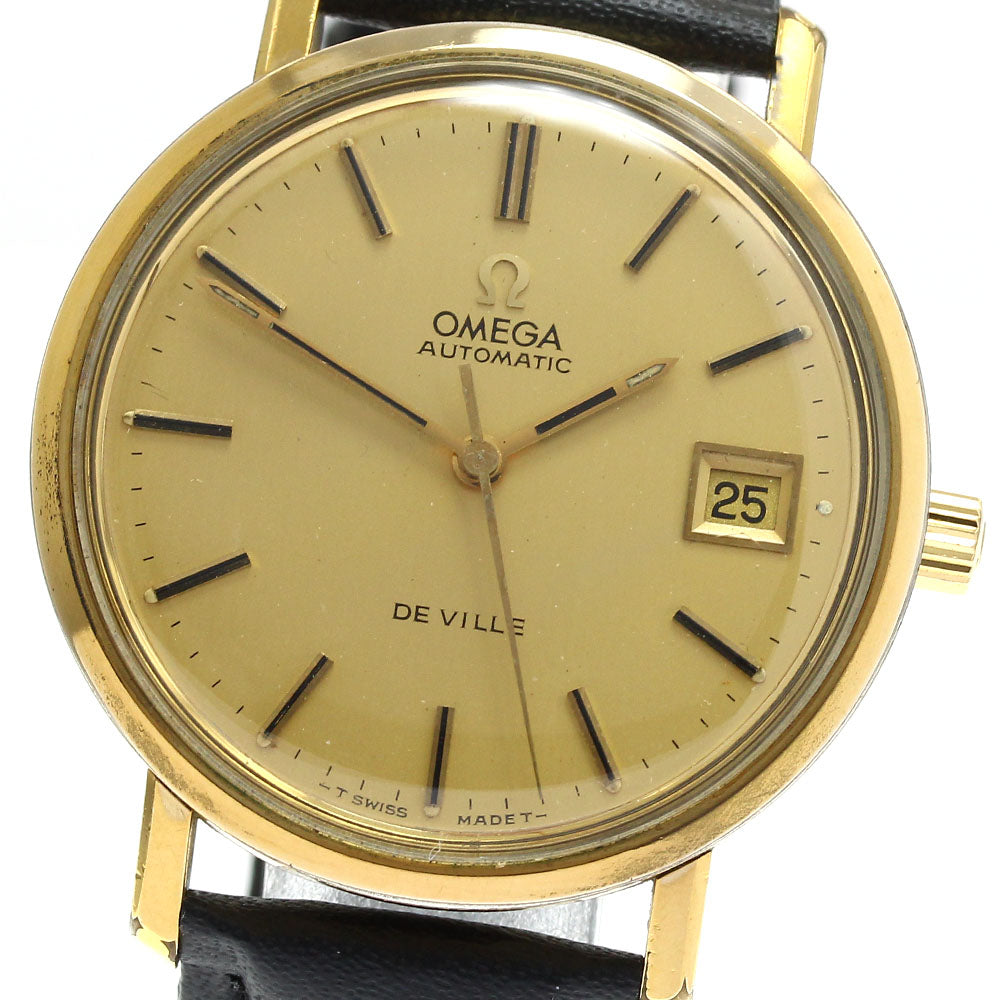 OMEGA De Ville 166.0161 Cal.1012 gold Dial Automatic Men's Watch_879105