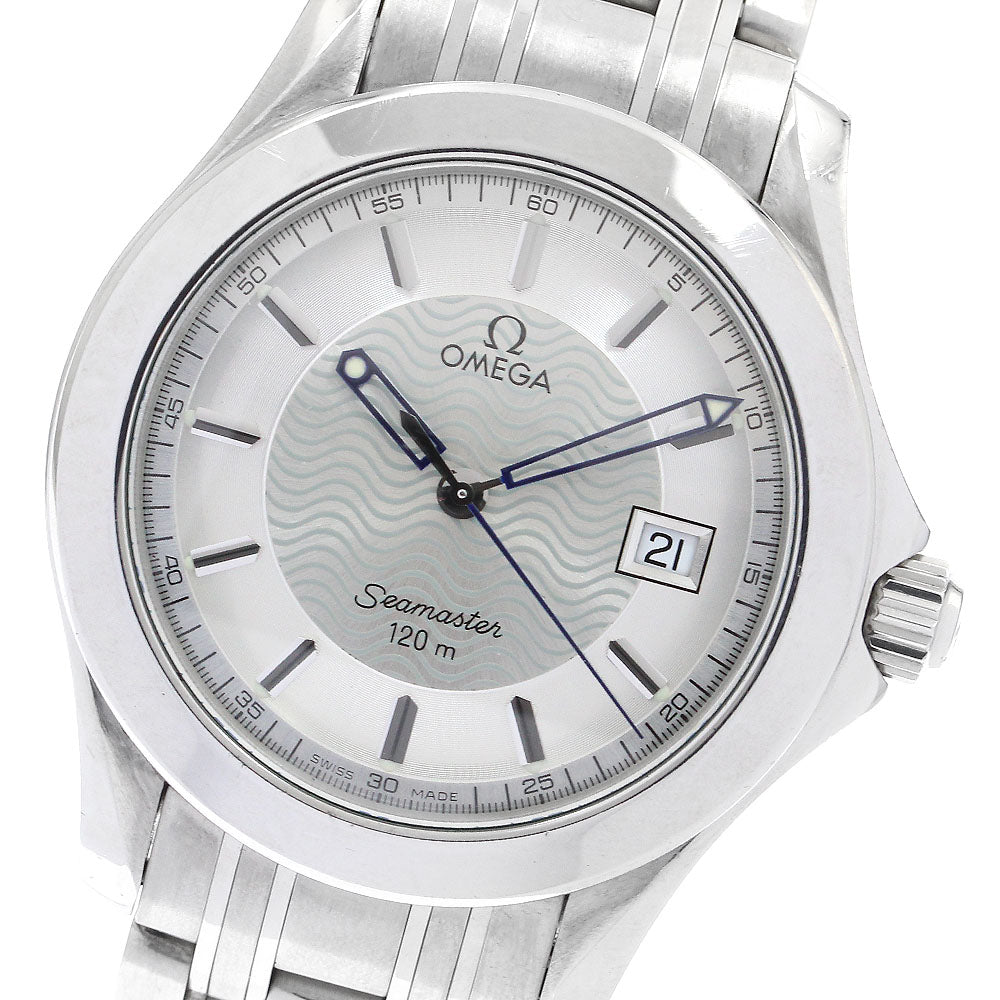 OMEGA Seamaster120 2511.31 Date Silver Dial Quartz Men's Watch_879115