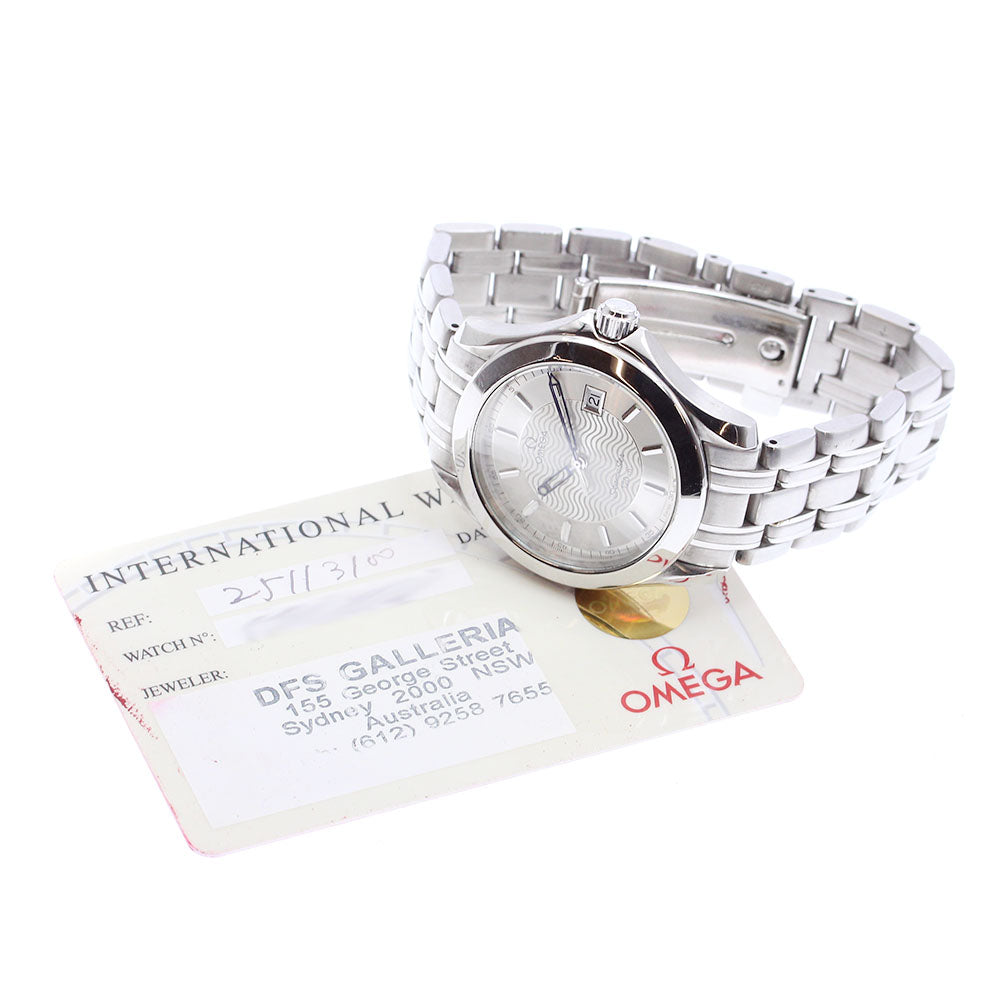 OMEGA Seamaster120 2511.31 Date Silver Dial Quartz Men's Watch_879115