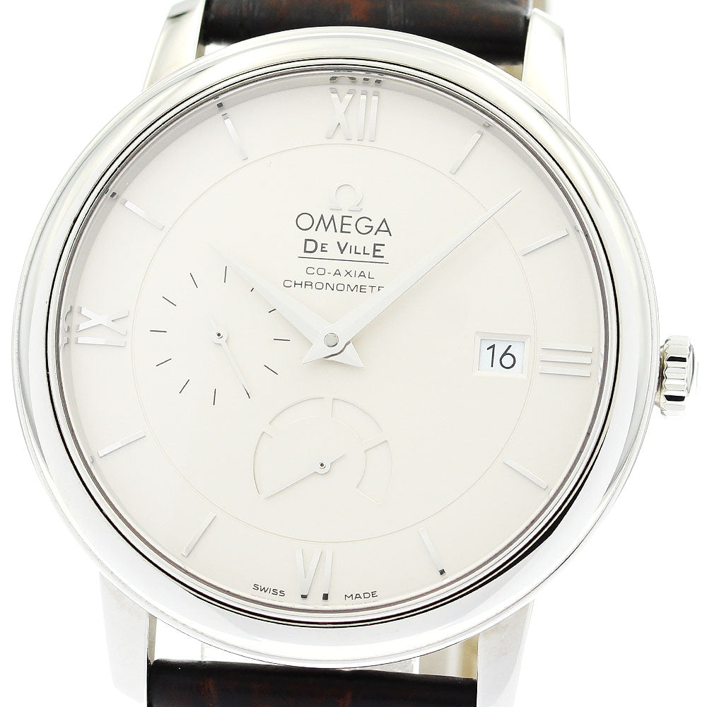 OMEGA De Ville Prestige 424.13.40.21.02.001 Coaxial chronometer Silver Dial Automatic Men's Watch_879116