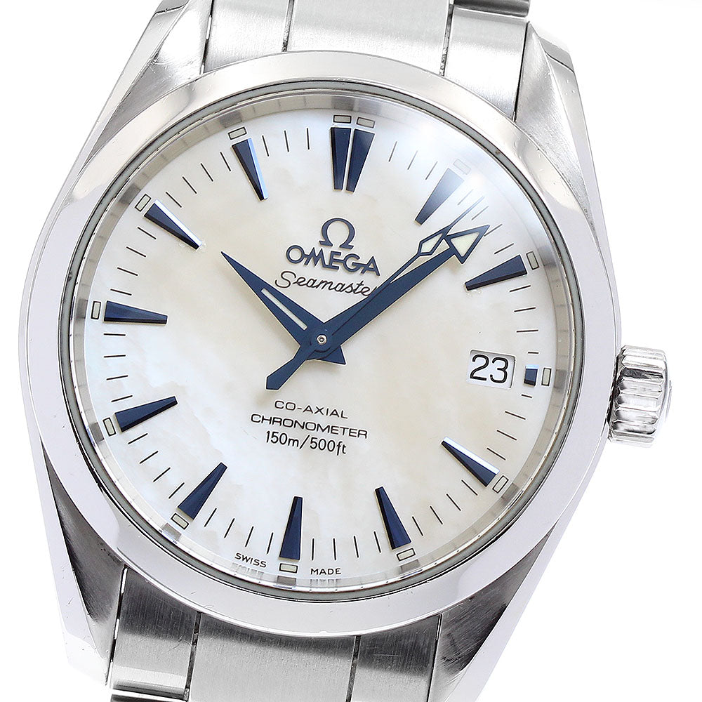 OMEGA Seamaster Aqua Terra 2504.70 Coaxial White shell Dial Automatic Boy's Watch_879134