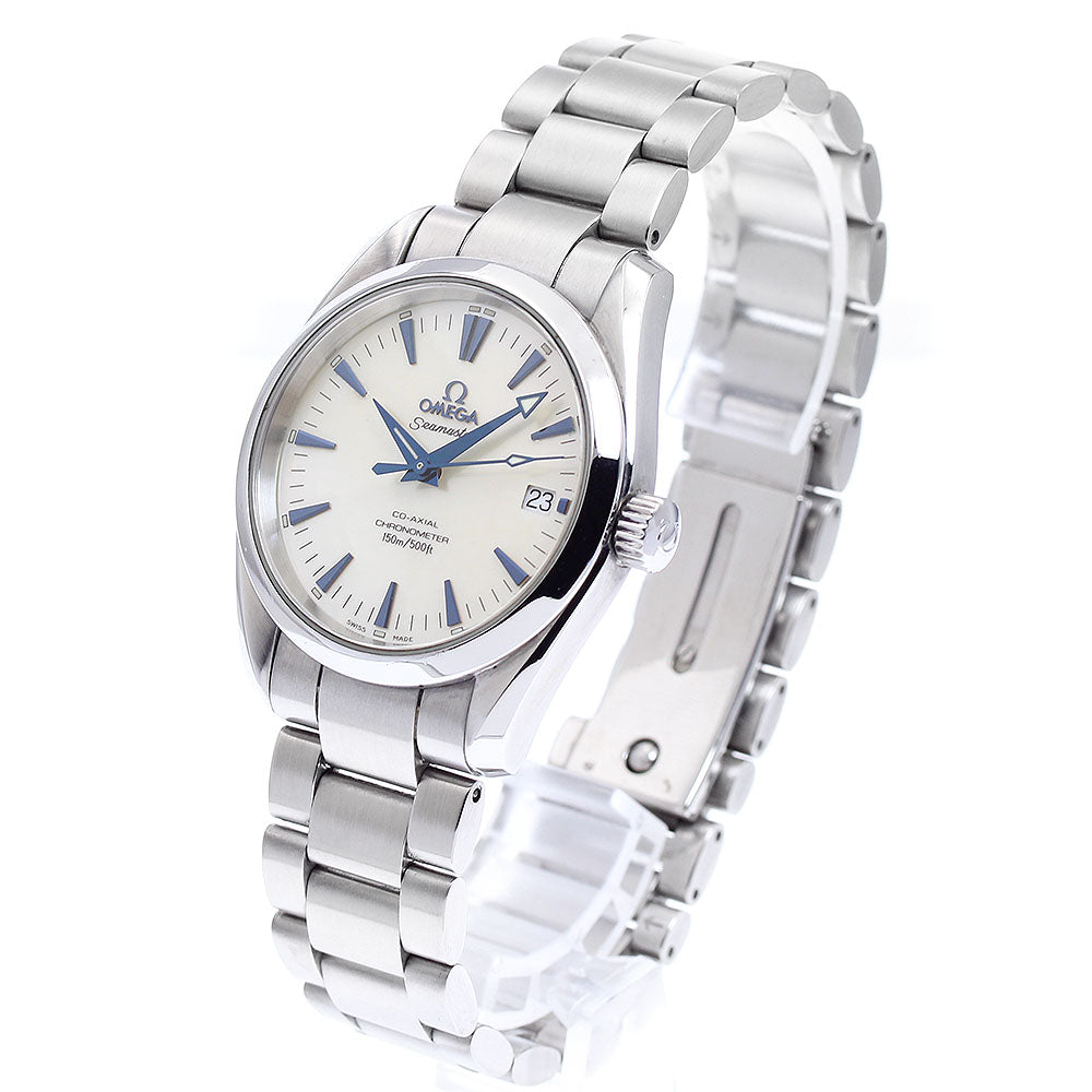 OMEGA Seamaster Aqua Terra 2504.70 Coaxial White shell Dial Automatic Boy's Watch_879134