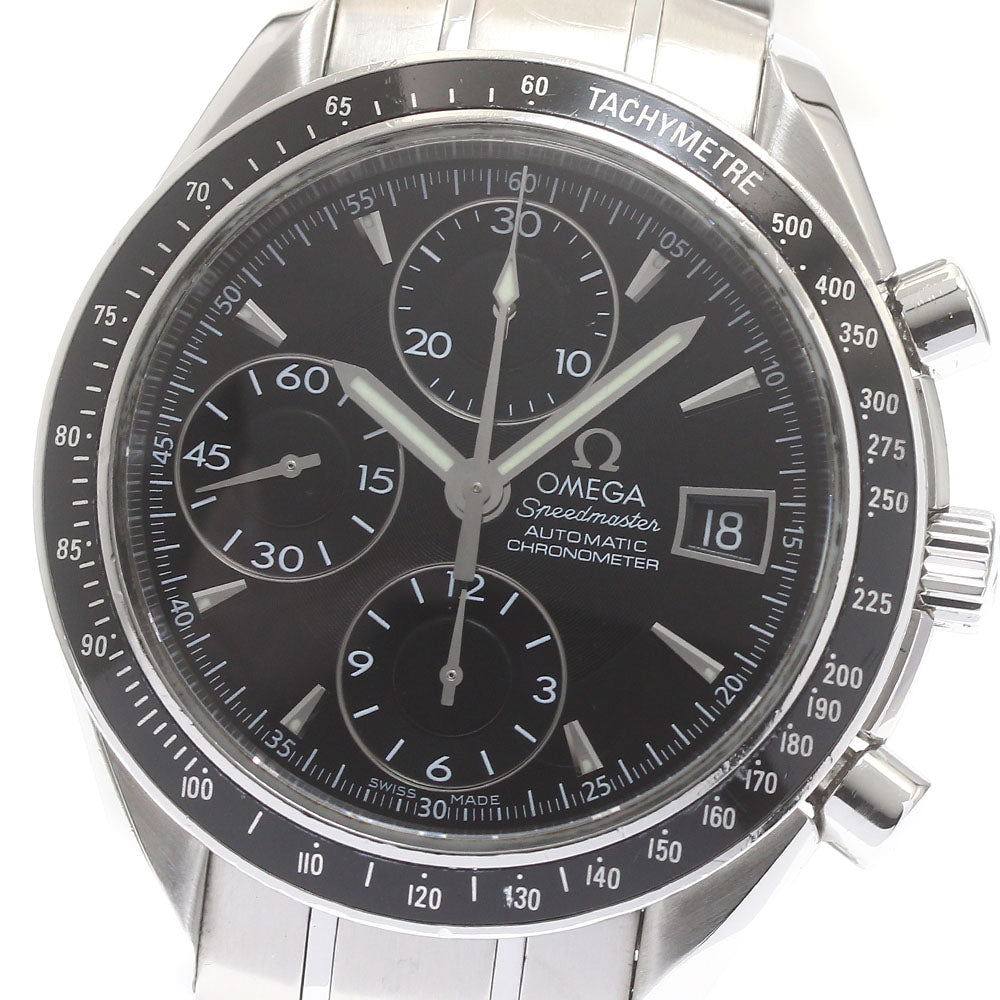 OMEGA Speedmaster 3210.50 Chronograph Black Dial Automatic Men's Watch_879147