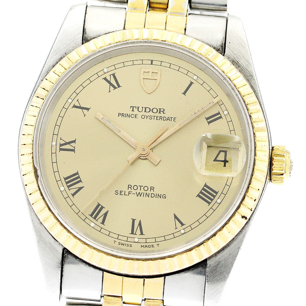 TUDOR Prince Date 74033 cal.2824-2 gold Dial Automatic Men's Watch_879176