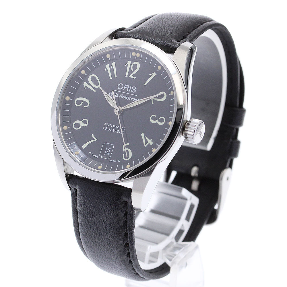 ORIS Louis Armstrong 7505 Date black Dial Automatic Men's Watch_879178