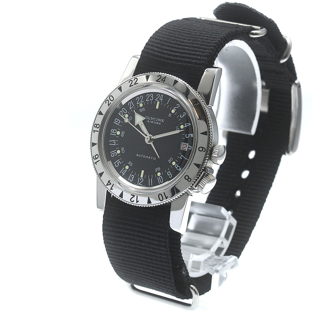 GLYCINE Airman 3944.2 black Dial Automatic Men's Watch_879180