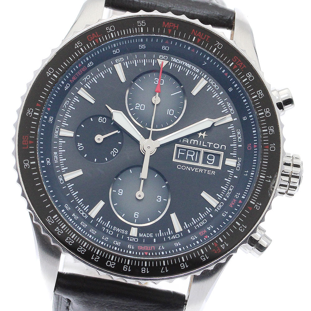 HAMILTON Khaki Aviation Converter H767260 Chronograph Automatic Men's_879182