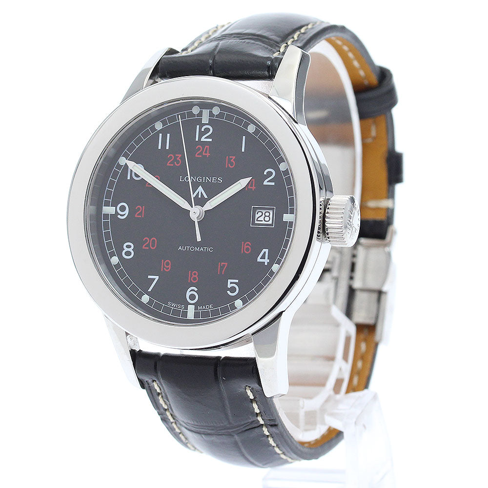 LONGINES Heritage Military L2.832.4 Date black Dial Automatic Men's Watch_879192
