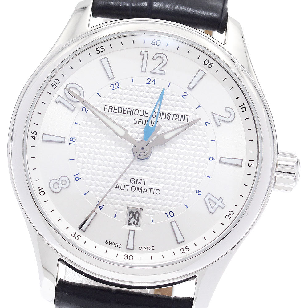 FREDERIQUE CONSTANT Runabout Limited FC-350RMS5B6 GMT Silver Dial Automatic Men's Watch_879200