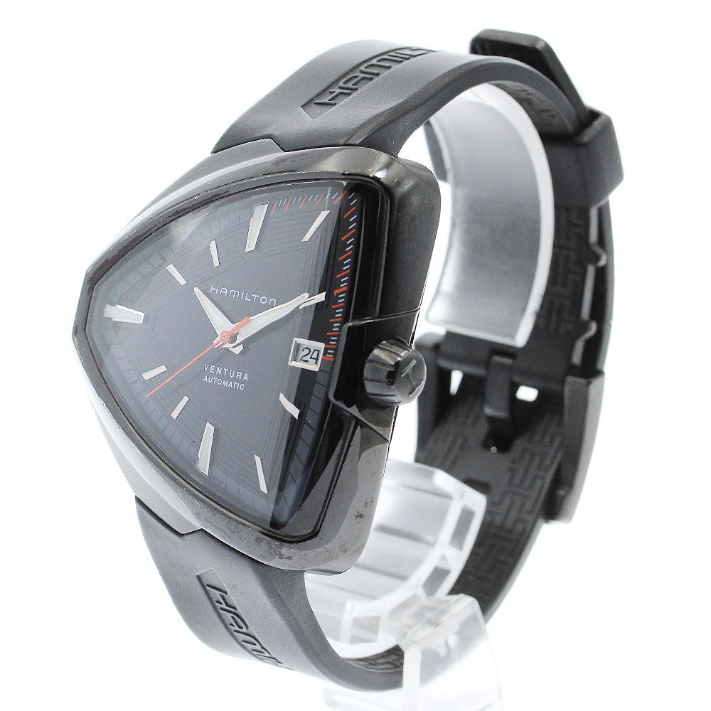 HAMILTON Ventura Elvis 80 H245850 Date black Dial Automatic Men's Watch_879206
