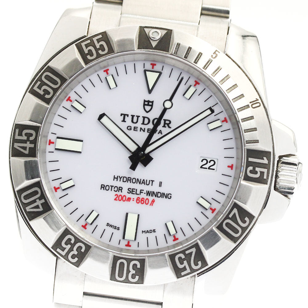 TUDOR Hydro Naut II 20040 Date white Dial Automatic Men's Watch_879211