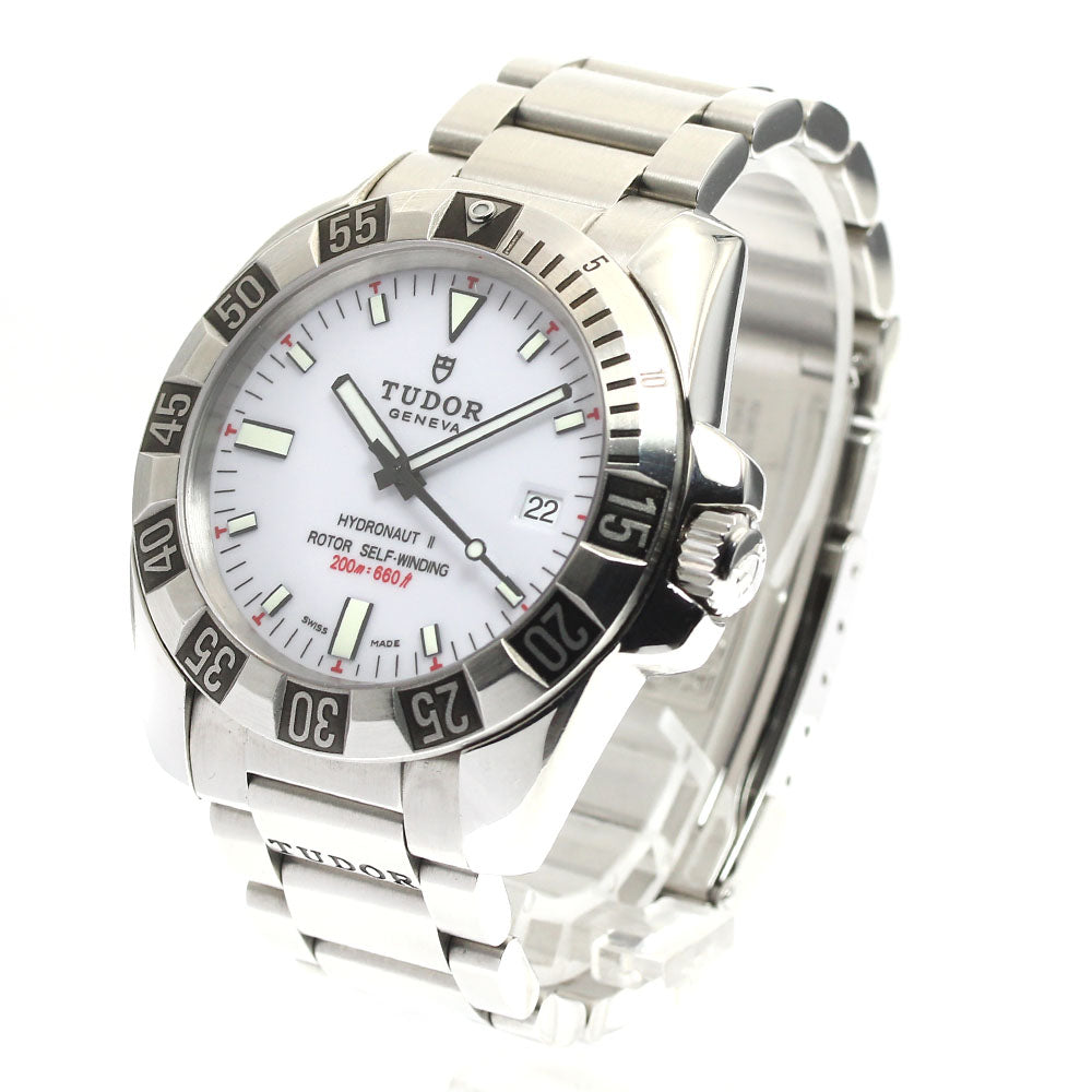 TUDOR Hydro Naut II 20040 Date white Dial Automatic Men's Watch_879211