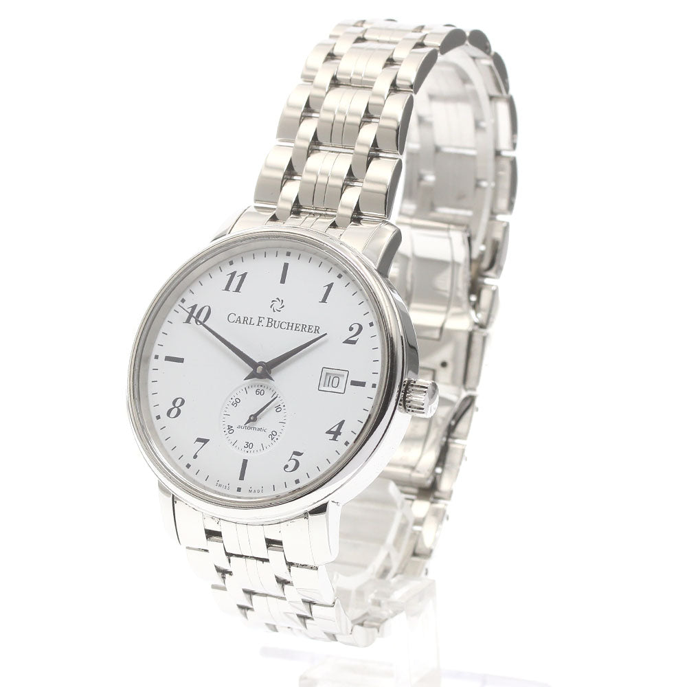 CARL F.BUCHERER Adamavi 10321.08 Date white Dial Automatic Men's Watch_879227