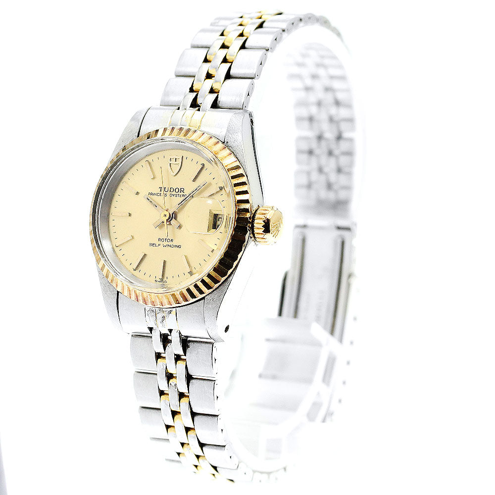 TUDOR Princess Oyster Date 92413N Yellow gold bezel cal.2671 AT Ladies_879228