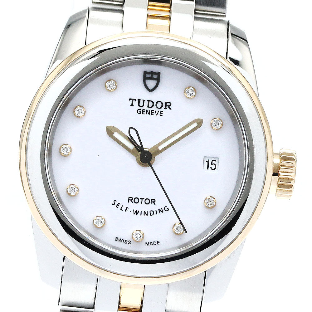 TUDOR Grammar Date 51003 10P diamond white Dial Automatic Ladies Watch_879229