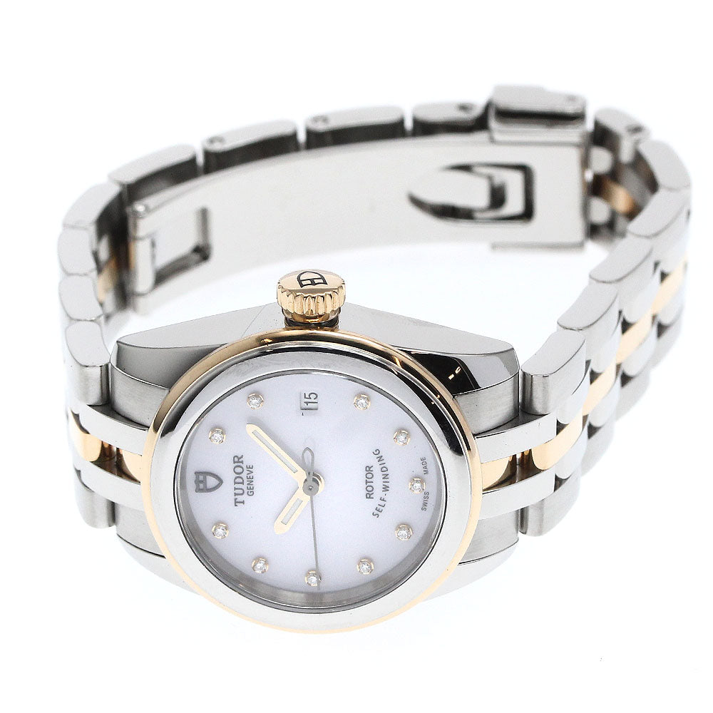 TUDOR Grammar Date 51003 10P diamond white Dial Automatic Ladies Watch_879229