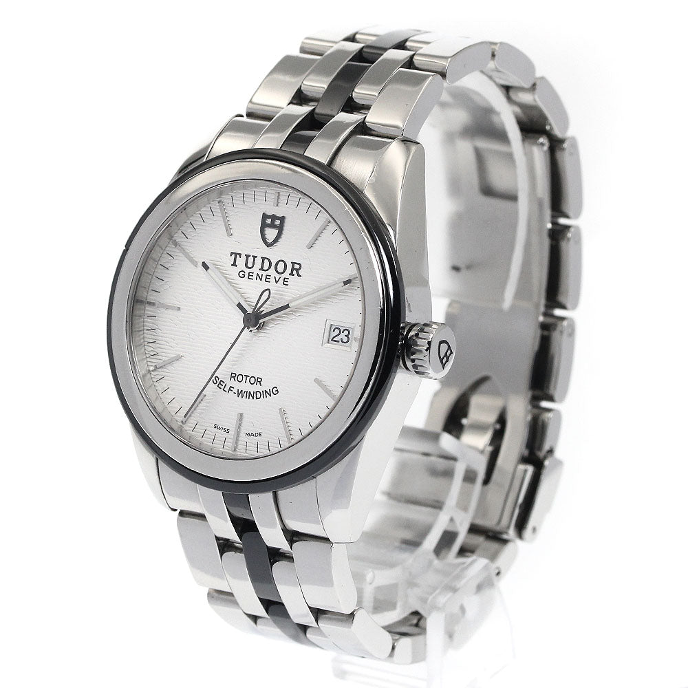 TUDOR Grammar Date 55010 Silver Dial Automatic Men's Watch_879230