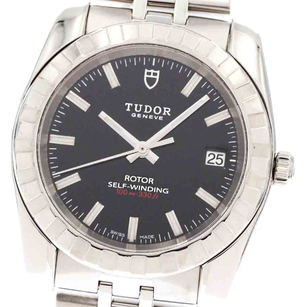 TUDOR Classic Date 21010 black Dial Automatic Men's Watch_879234