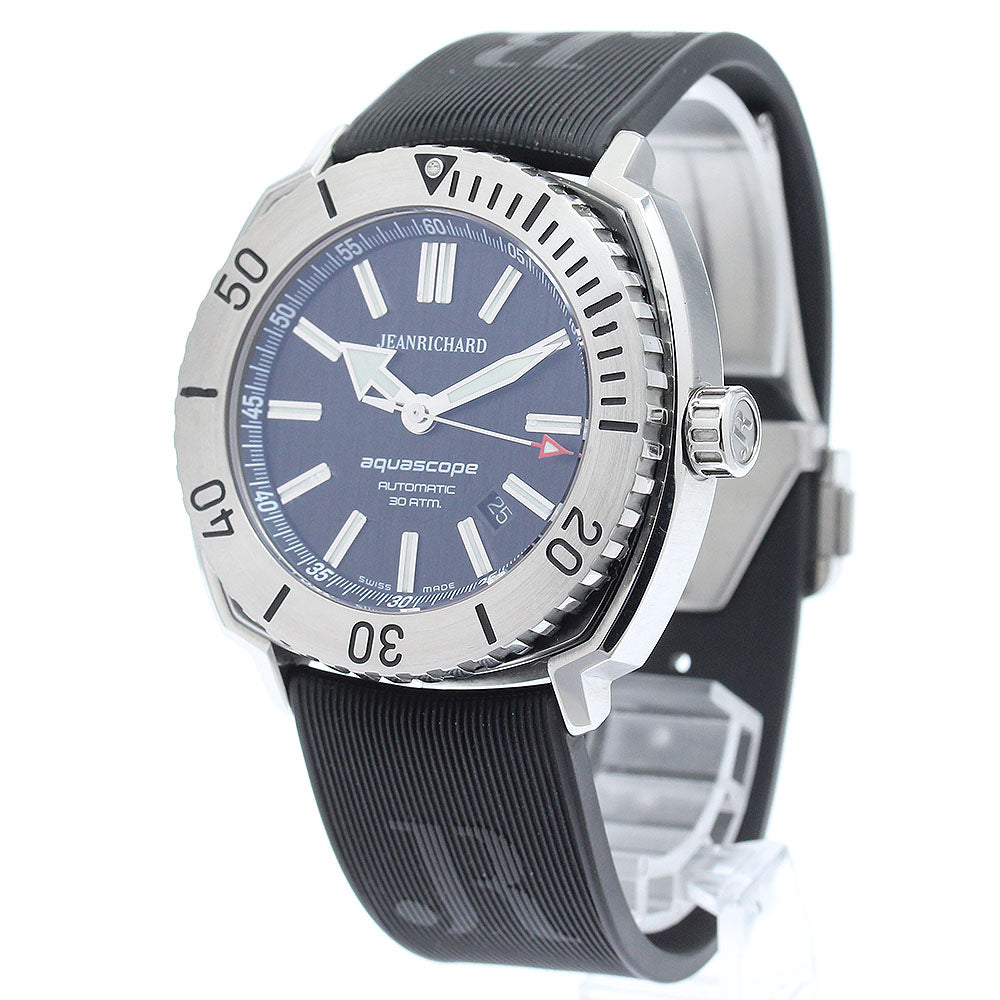 JEANRICHARD aquascope 60400-11A601-FK6A Date black Dial Automatic Men's_879241