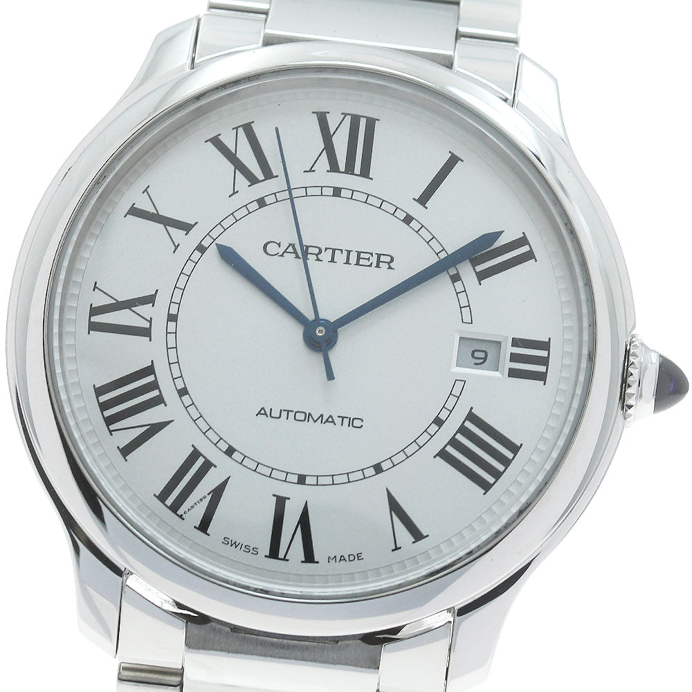 CARTIER Rondemast de Cartier WSRN0035 Silver Dial Automatic Men's Watch_879242