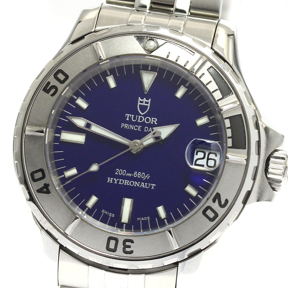TUDOR Hydro Naut 85190P Date blue Dial Automatic Men's Watch_879252