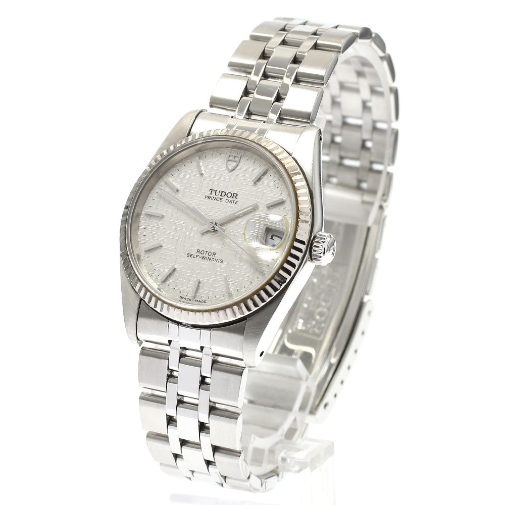 TUDOR Prince Oyster Date 74034 Cal.2824-2 WG bezel Automatic Men's Watch_879254