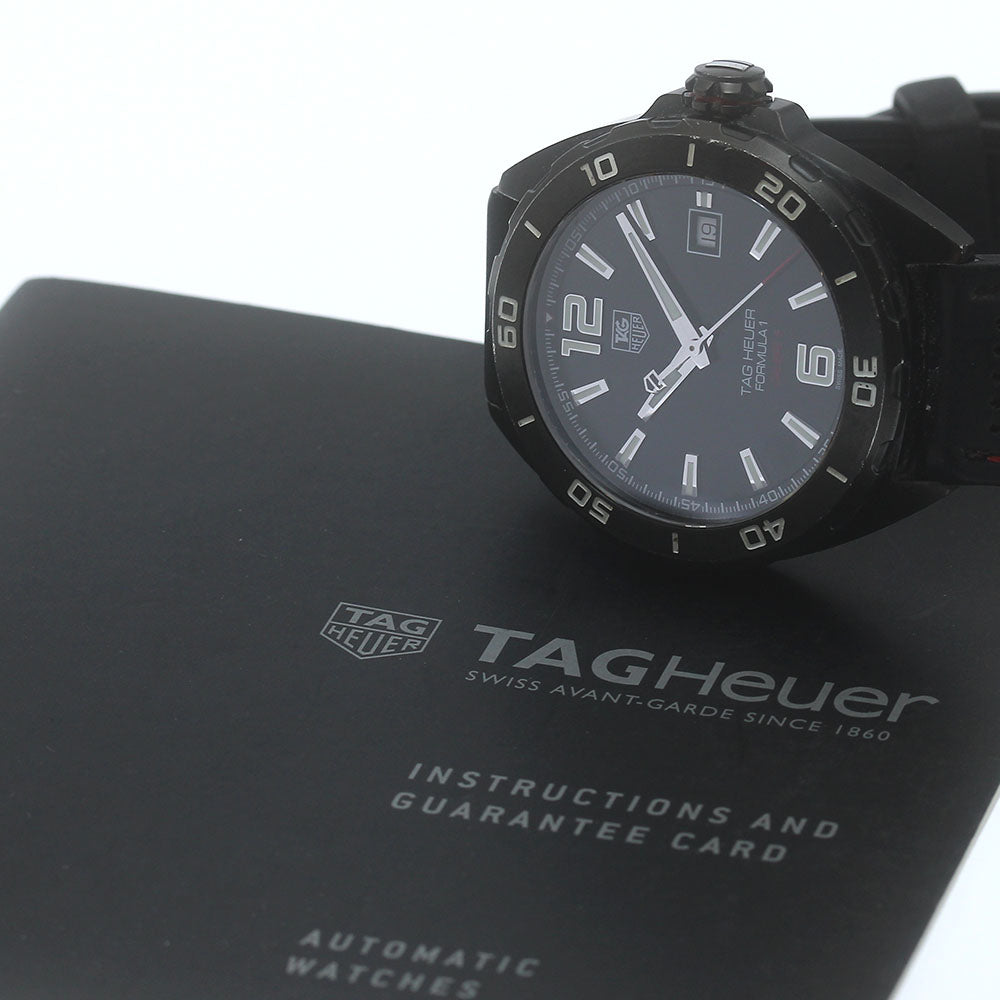 TAG HEUER Formula 1 WAZ2115 Caliber 5 black Dial Automatic Men's Watch_879263