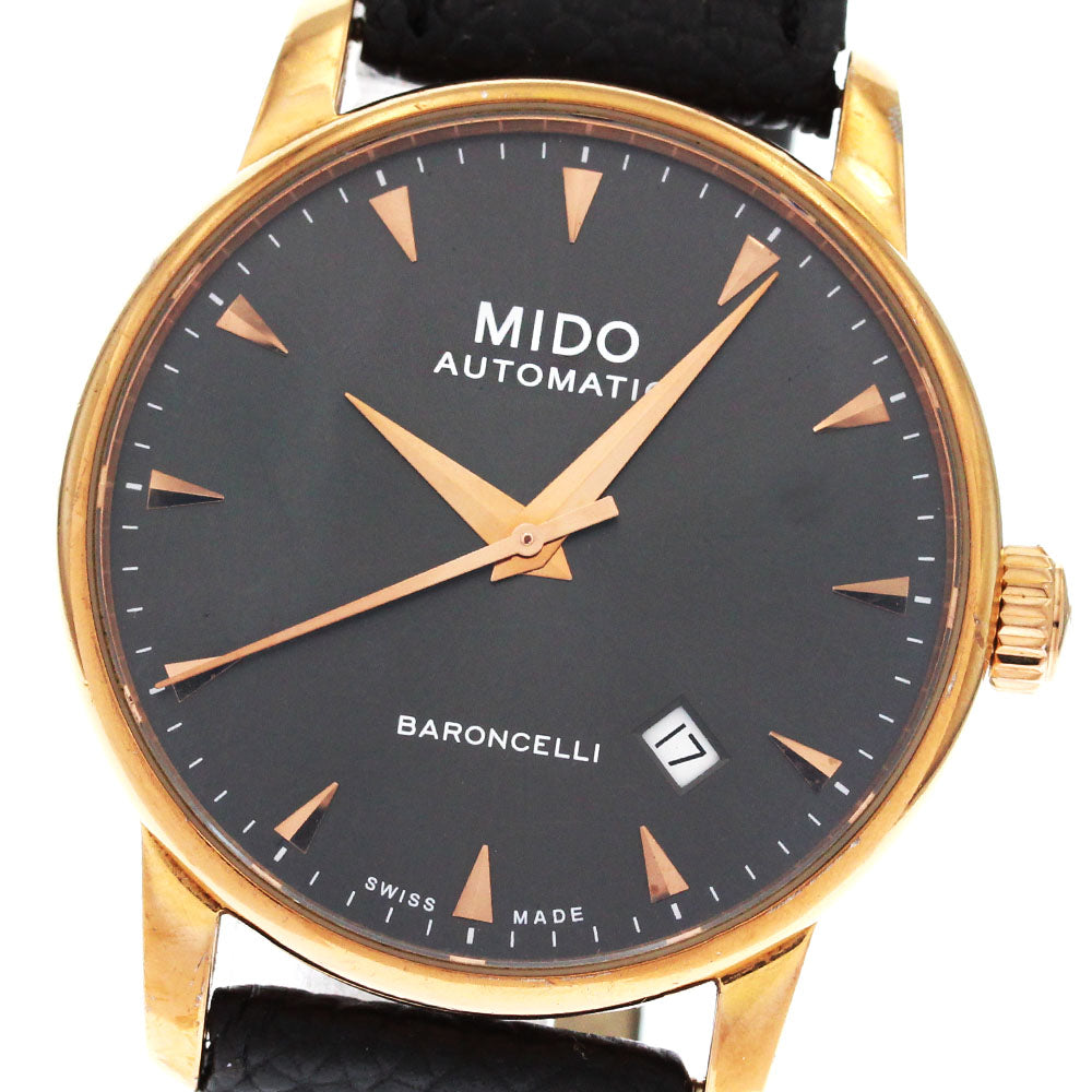 MIDO Baroncelli M8600.3.13.4 Date black Dial Automatic Men's Watch_879265