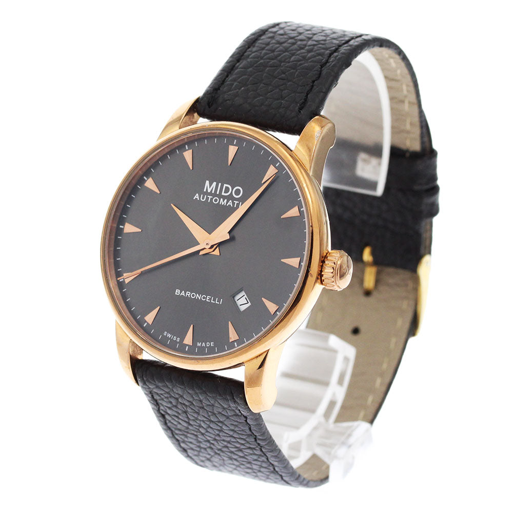 MIDO Baroncelli M8600.3.13.4 Date black Dial Automatic Men's Watch_879265