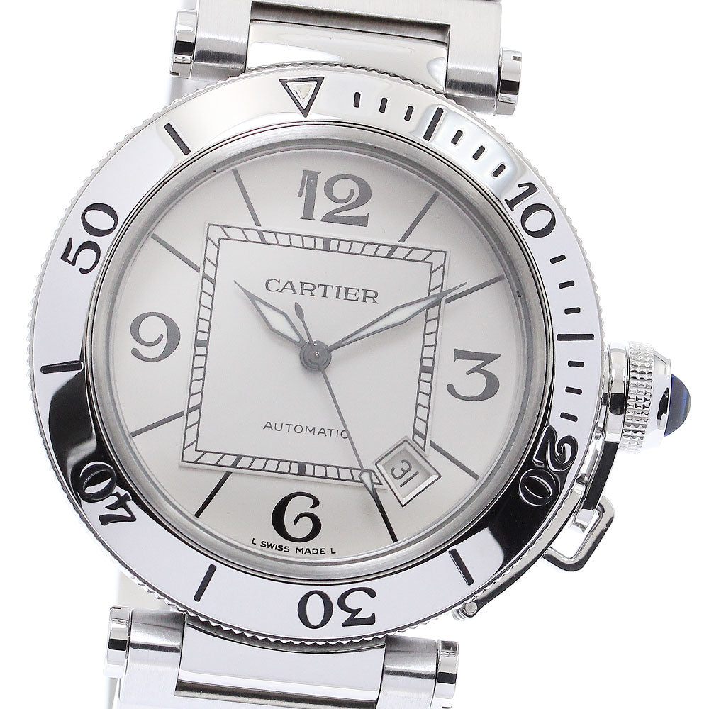 CARTIER Pacha Sea timer W31080M7 Date Silver Dial Automatic Men's Watch_879270