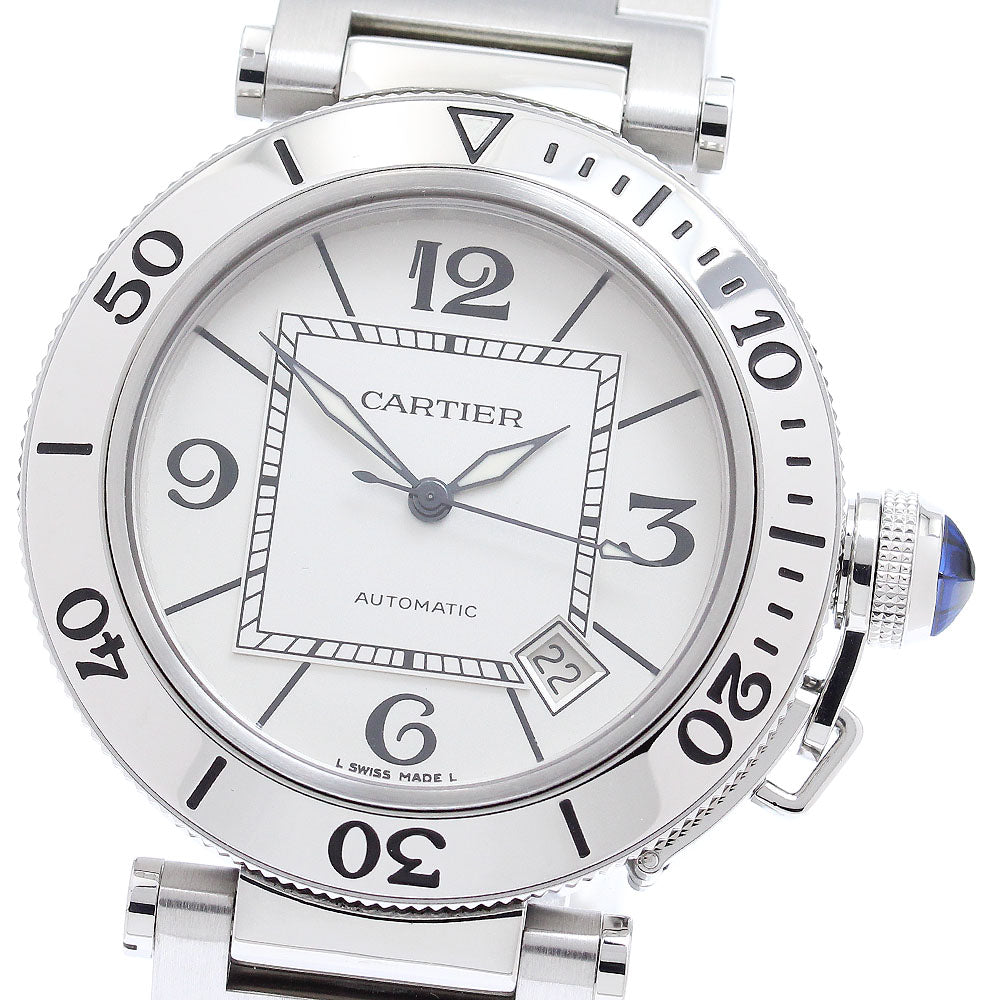 CARTIER Pacha Sea timer W31080M7 Date Silver Dial Automatic Men's Watch_879271