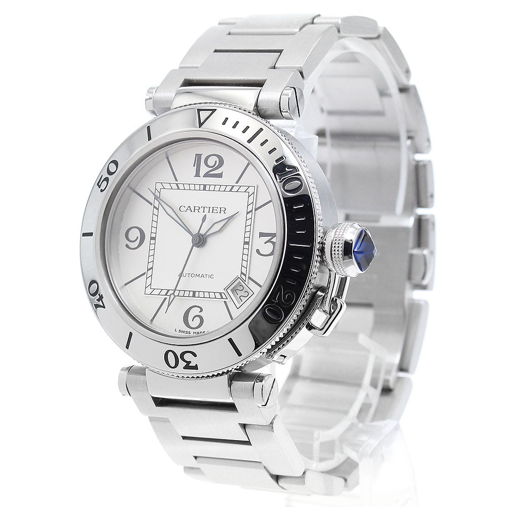 CARTIER Pacha Sea timer W31080M7 Date Silver Dial Automatic Men's Watch_879271