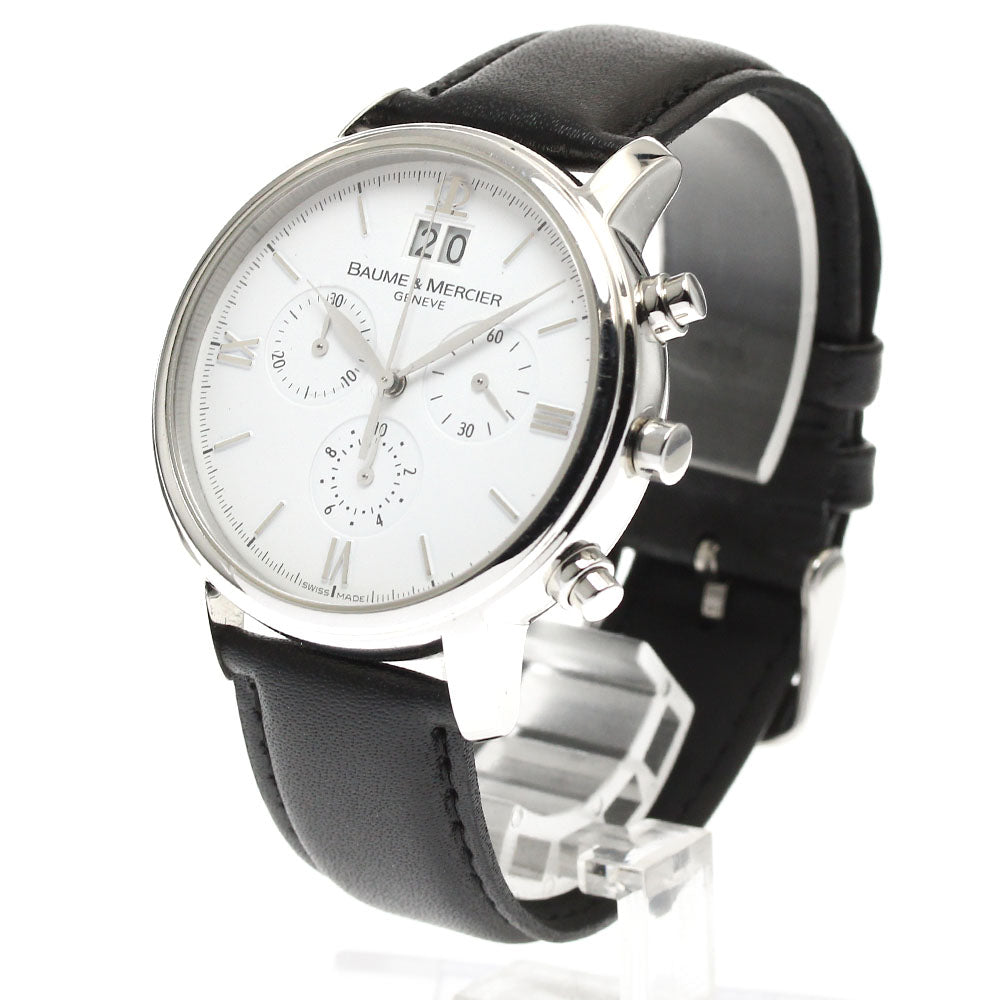 Baume & Mercier Classima 65538 Chronograph Date Silver Dial Quartz Men's_879280