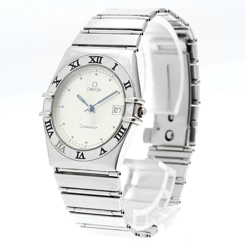 OMEGA Constellation Date Silver Dial Quartz Men's Watch_879281