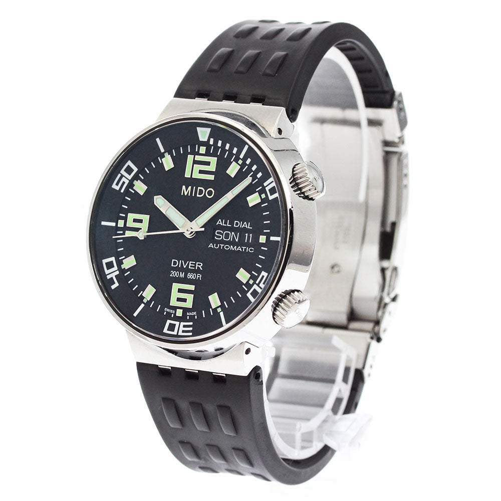 MIDO 8370 Day date black Dial Automatic Men's Watch_879284