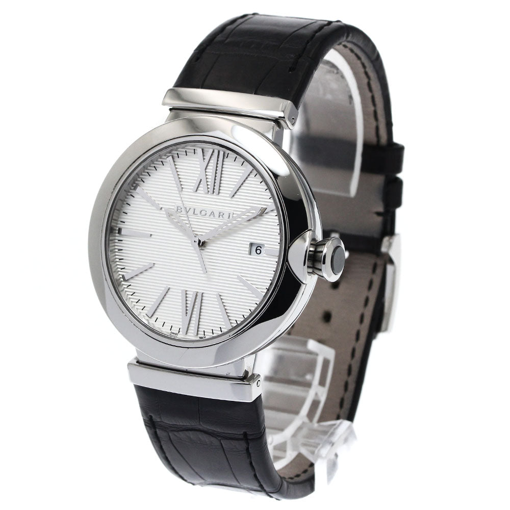 BVLGARI Le chair LU40S Date Silver Dial Automatic Men's Watch_879288