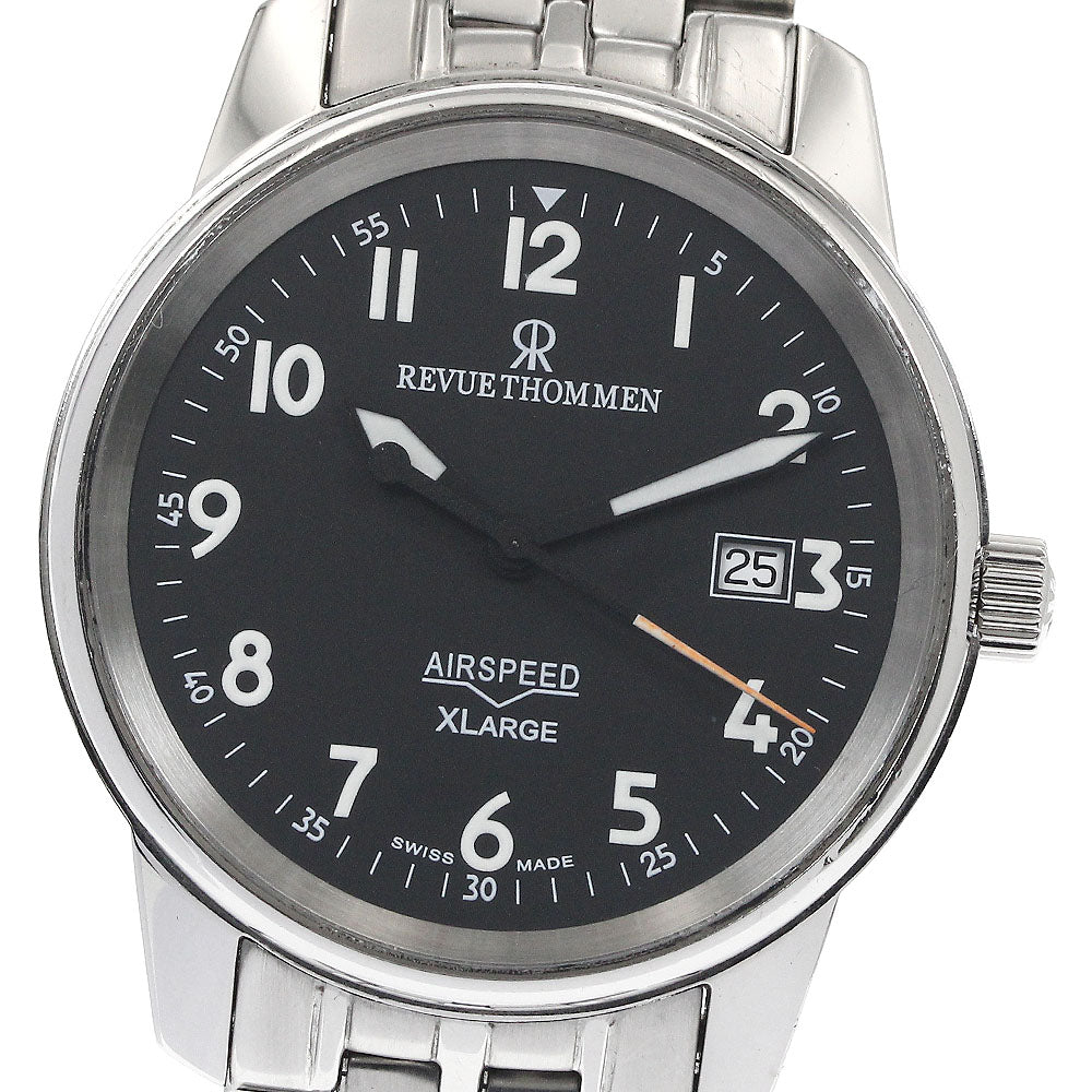 REVUE THOMMEN Air speed 16052.2 Date black Dial Automatic Men's Watch_879303